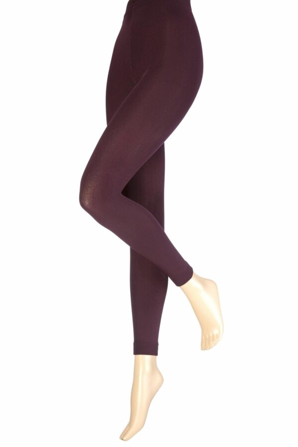 1 Pair Purple 0.52 Tog Leggings In Purple Ladies Extra Large - Heat Holders