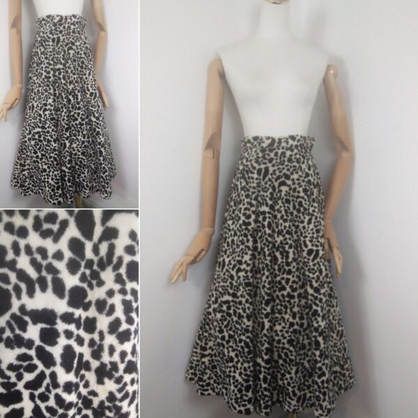 1950S Cow Print Circle Skirt