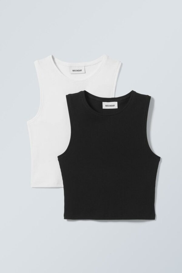 2-pack Pure Crop Tank Top