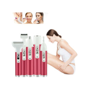 5 in 1 Women Epilator Bikini Nose Trimmer Facial Hair Removal Shaver