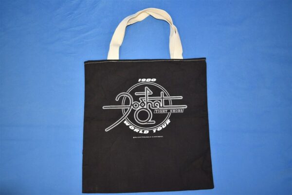 80S Foghat Tight Shoes World Tour 1980 Black Tote Bag