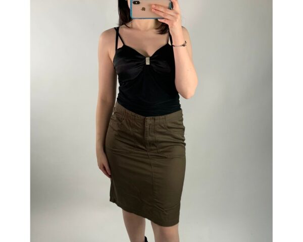 A Size UK 12, 00S Cargo Midi Skirt