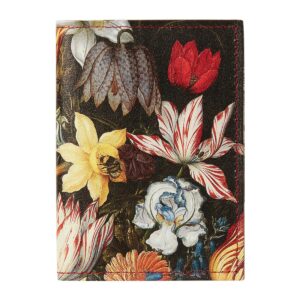 A Still Life of Flowers Leather Wallet