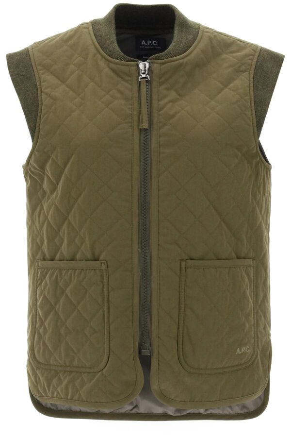 A. P.C. Emilie Quilted Vest