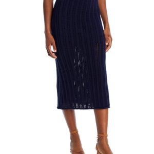 A. l.c. Aurora Open Knit Midi Skirt