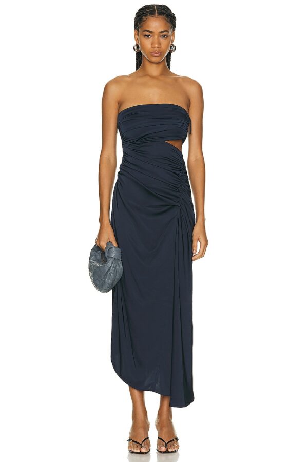 A.L.C. Josefine Dress in Evening Blue - Navy. Size 6 (also in 0, 4).