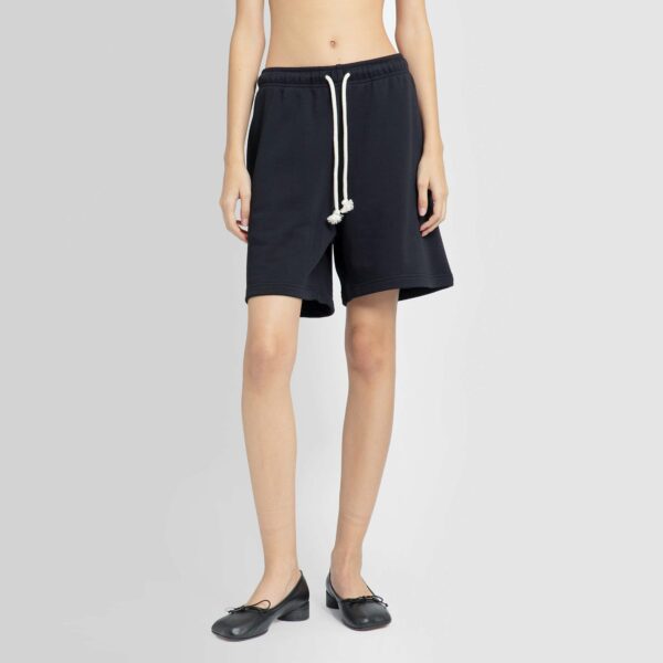 ACNE STUDIOS WOMAN BLACK SHORTS