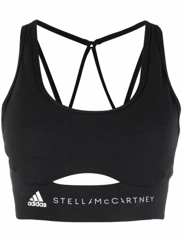 ADIDAS BY STELLA MCCARTNEY- Sporty Logo Bra