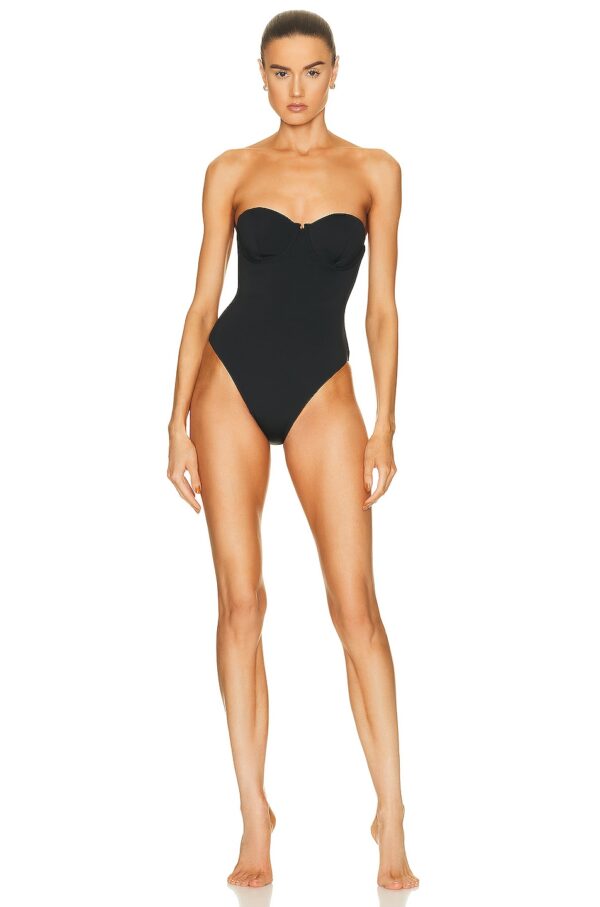 AEXAE Underwire Bralette One-piece in Black - Black. Size XS (also in S).