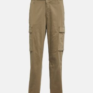 AG Jeans Cropped cotton-blend cargo pants