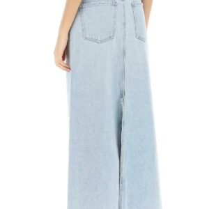 AGOLDE hilla Long Denim Skirt