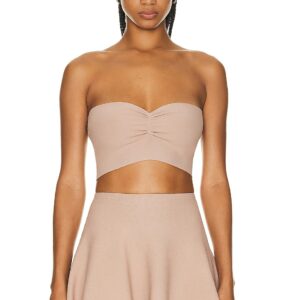 ALAÏA Bandeau Top in Nude ALA?A - Nude. Size 36 (also in 42).