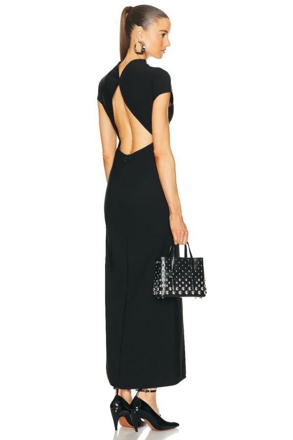 ALAÏA Corset Dress in Noir ALA?A - Black. Size 40 (also in ).