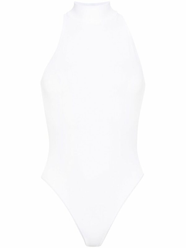 ALAÏA- Sleeveless Turtleneck Bodysuit