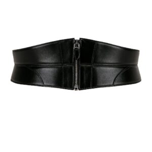 ALAÏA Small Zip Bustier Belt in Noir - Black. Size 85 (also in ).