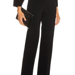 ALAÏA Tailored Pant in Noir - Black. Size 40 (also in 38, 42).