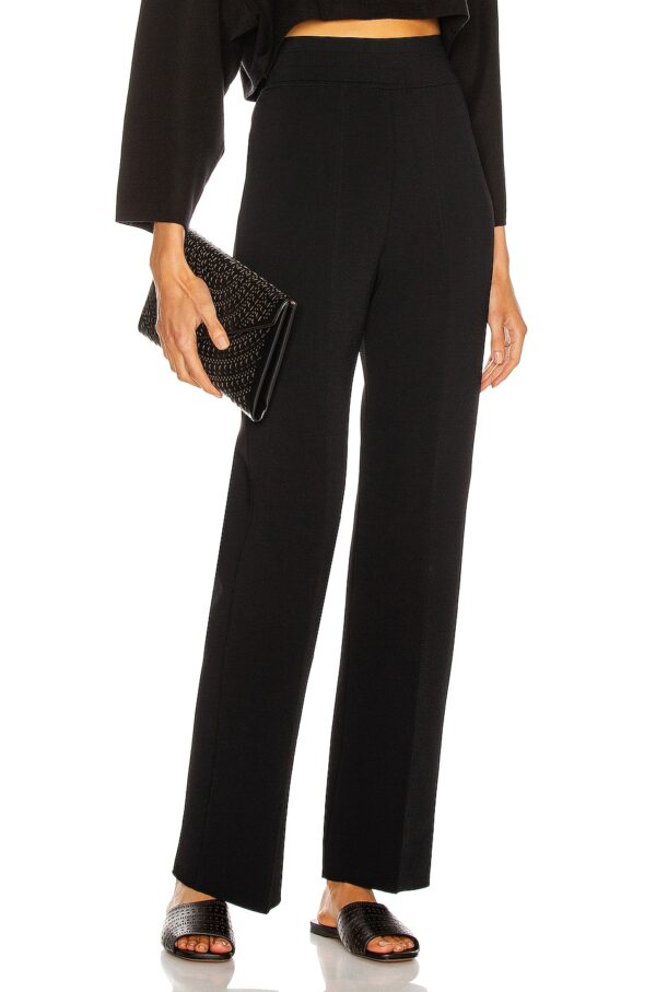 ALAÏA Tailored Pant in Noir - Black. Size 40 (also in 38, 42).