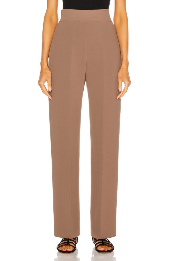 ALAÏA Tailored Pant in Savane - Brown. Size 36 (also in 38).