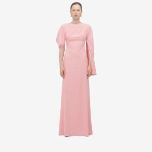 ALEXANDER MCQUEEN - Asymmetric Evening Dress - Item 799147QEAAA5125