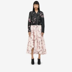 ALEXANDER MCQUEEN - Blossom Asymmetric Midi Skirt - Item 797723QCALC5072