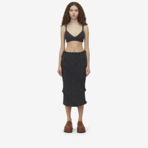 ALEXANDER MCQUEEN - Cable Knit Pencil Skirt - Item 807667Q1BBH1015