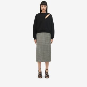 ALEXANDER MCQUEEN - Prince of Wales Pencil Skirt - Item 798220QJAEH1080