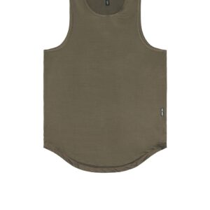 ASRV Nano Mesh Tank Top in Deep Taupe - Brown. Size S (also in ).