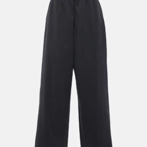 Acne Studios Cotton wide-leg sweatpants