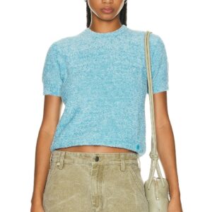 Acne Studios Knit T-shirt in Teal Blue - Teal. Size S (also in ).