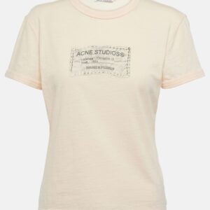 Acne Studios Logo printed cotton jersey T-shirt