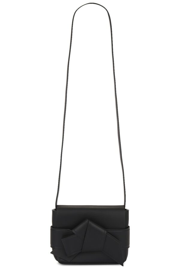 Acne Studios Musubi Wallet Crossbody Bag in Black - Black. Size all.