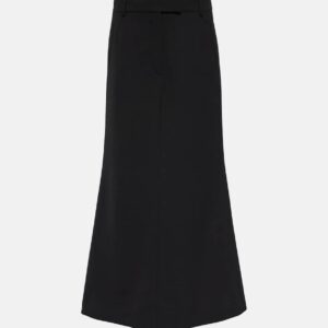 Acne Studios Wool-blend maxi skirt