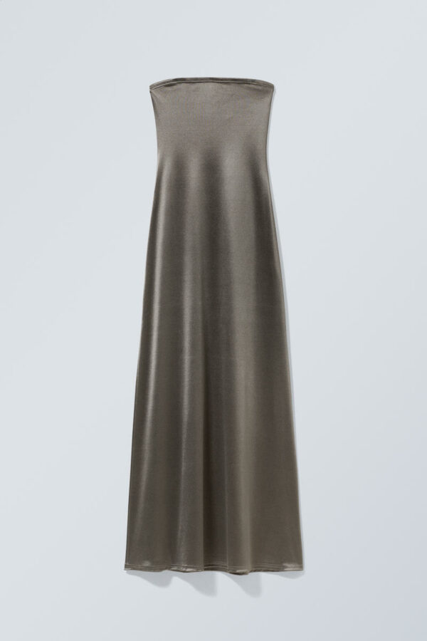 Act Metallic Tube Dress