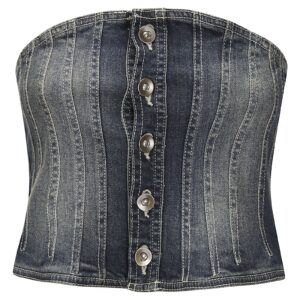 Act n.1 Denim Mini Corset