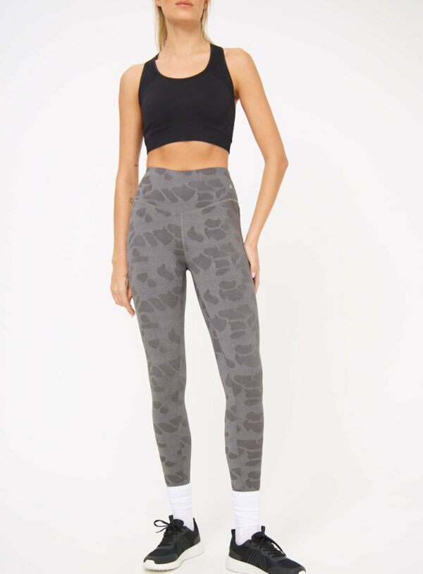 Active Charcoal Jacquard Leggings XXL