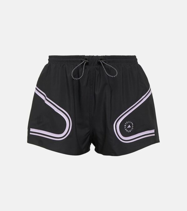 Adidas by Stella McCartney TruePace mid-rise running shorts