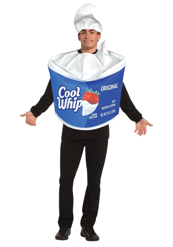 Adult Kraft Cool Whip Tunic Fancy Dress Costume