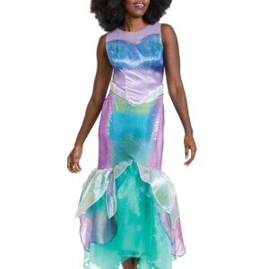 Adult Little Mermaid Live Action Deluxe Ariel Fancy Dress Costume