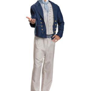 Adult Little Mermaid Live Action Deluxe Prince Eric Fancy Dress Costume