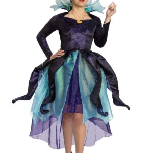 Adult Little Mermaid Prestige Ursula Fancy Dress Costume