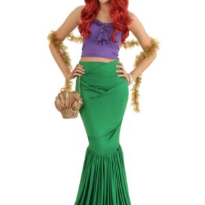 Adult Mermaid Fancy Dress Costume