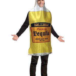 Adult Tequila Bottle Tunic Fancy Dress Costume