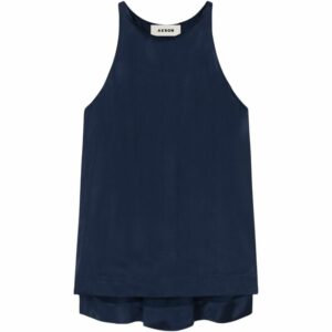 Aeron Satin Sleeveless Logan Top