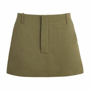 Aexae Cotton Cargo Mini Skirt