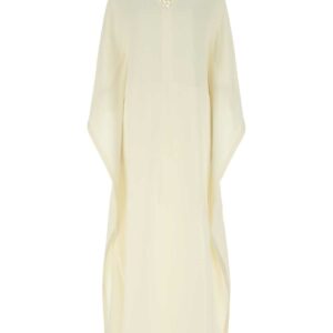 Agnona Ivory Wool Blend Tunic Dress