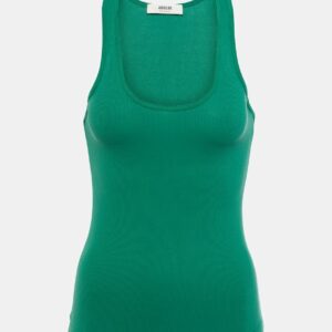 Agolde Bianca ribbed-knit tank top