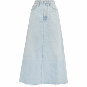 Agolde Denim Hilla Maxi Skirt