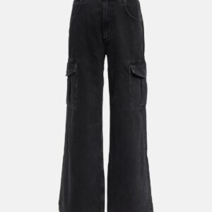 Agolde Minka high-rise denim cargo pants