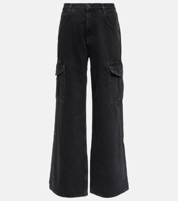 Agolde Minka high-rise denim cargo pants