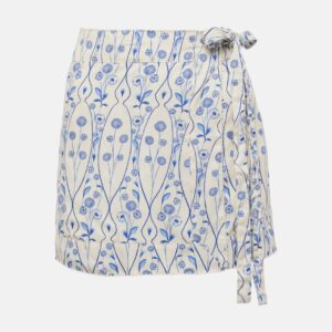 Agua by Agua Bendita Luna floral wrap skirt